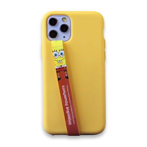 SpongeBob Character Phone Strap Phone Loop, Phone Grip with All Smartphone cases