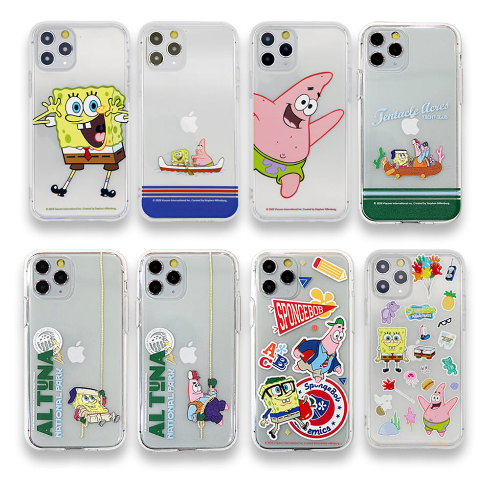 SpongeBob Character Jelly Phone Case