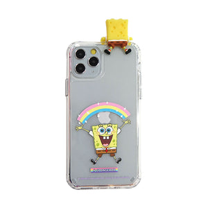 SpongeBob Character Figure Hard Jelly Phone Case