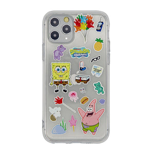 SpongeBob Character Jelly Phone Case