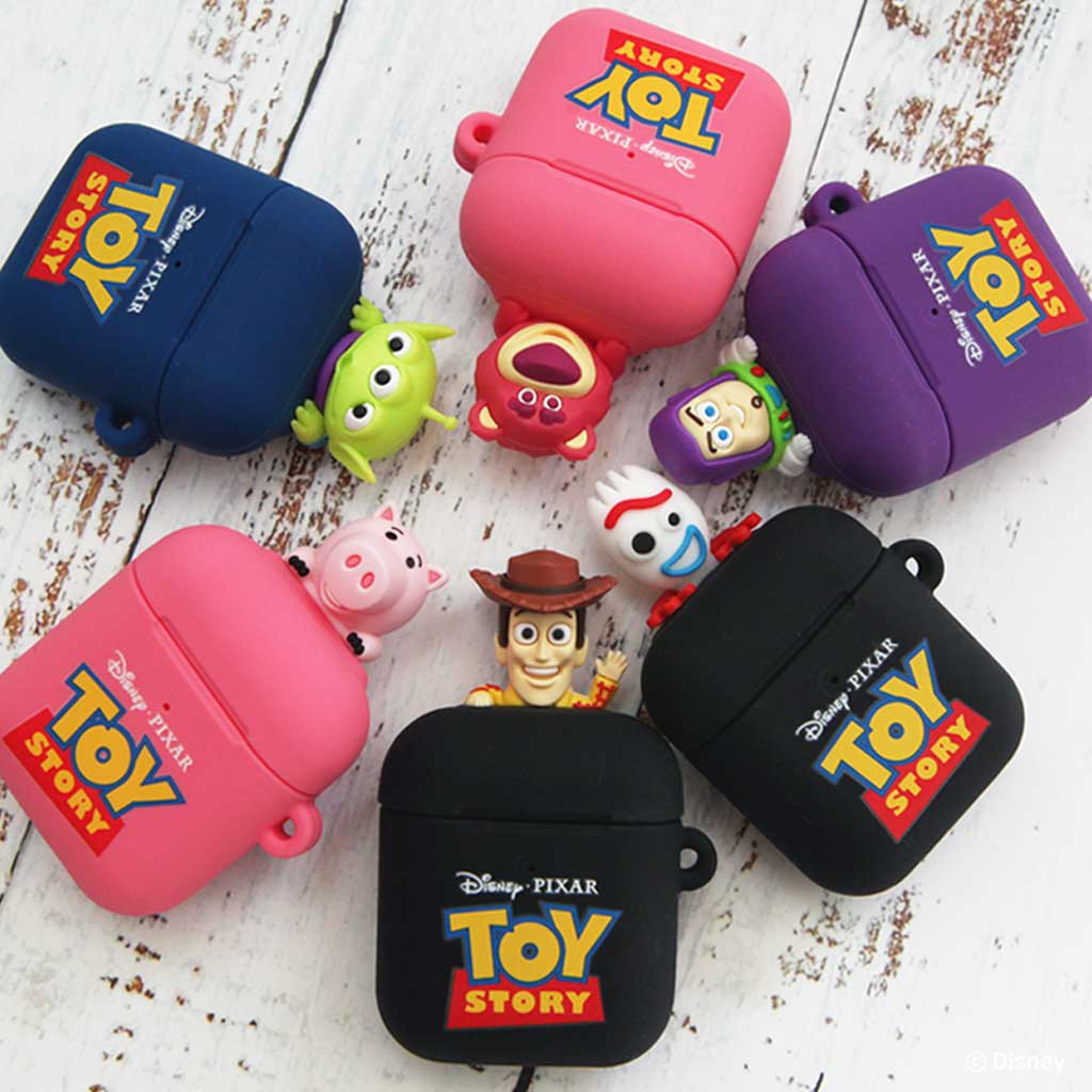 Disney ToyStory Character Figure Airpods 1 2 Cover Case