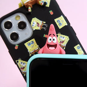 SpongeBob Character Figure Color Jelly Phone Case