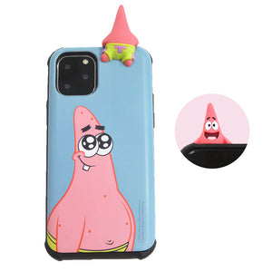 SpongeBob Character Figure Slide Card Bumper Phone Case