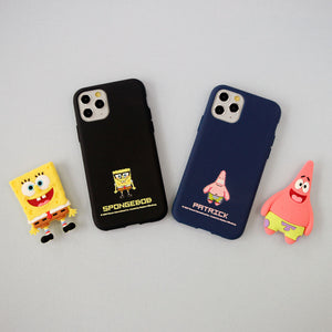 SpongeBob Character Pixel Color Jelly Phone Case