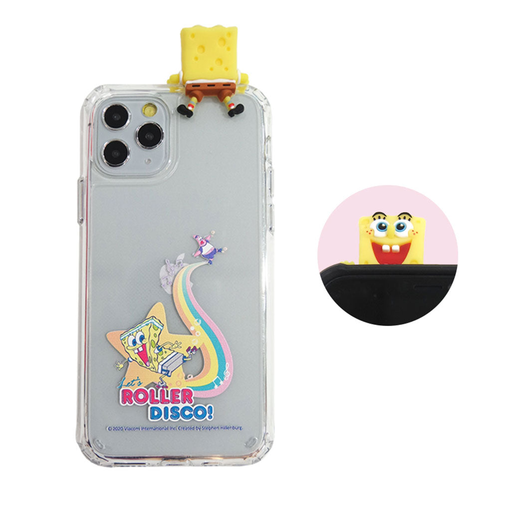 SpongeBob Character Figure Hard Jelly Phone Case