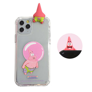 SpongeBob Character Figure Hard Jelly Phone Case