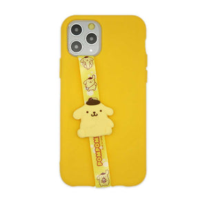 Sanrio Character Figure Phone Strap Phone Loop, Phone Grip with All Smartphone cases