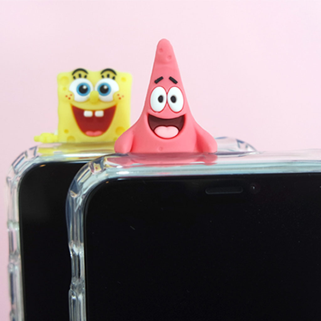 SpongeBob Character Figure Hard Jelly Phone Case