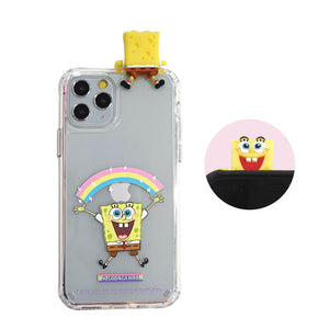 SpongeBob Character Figure Hard Jelly Phone Case