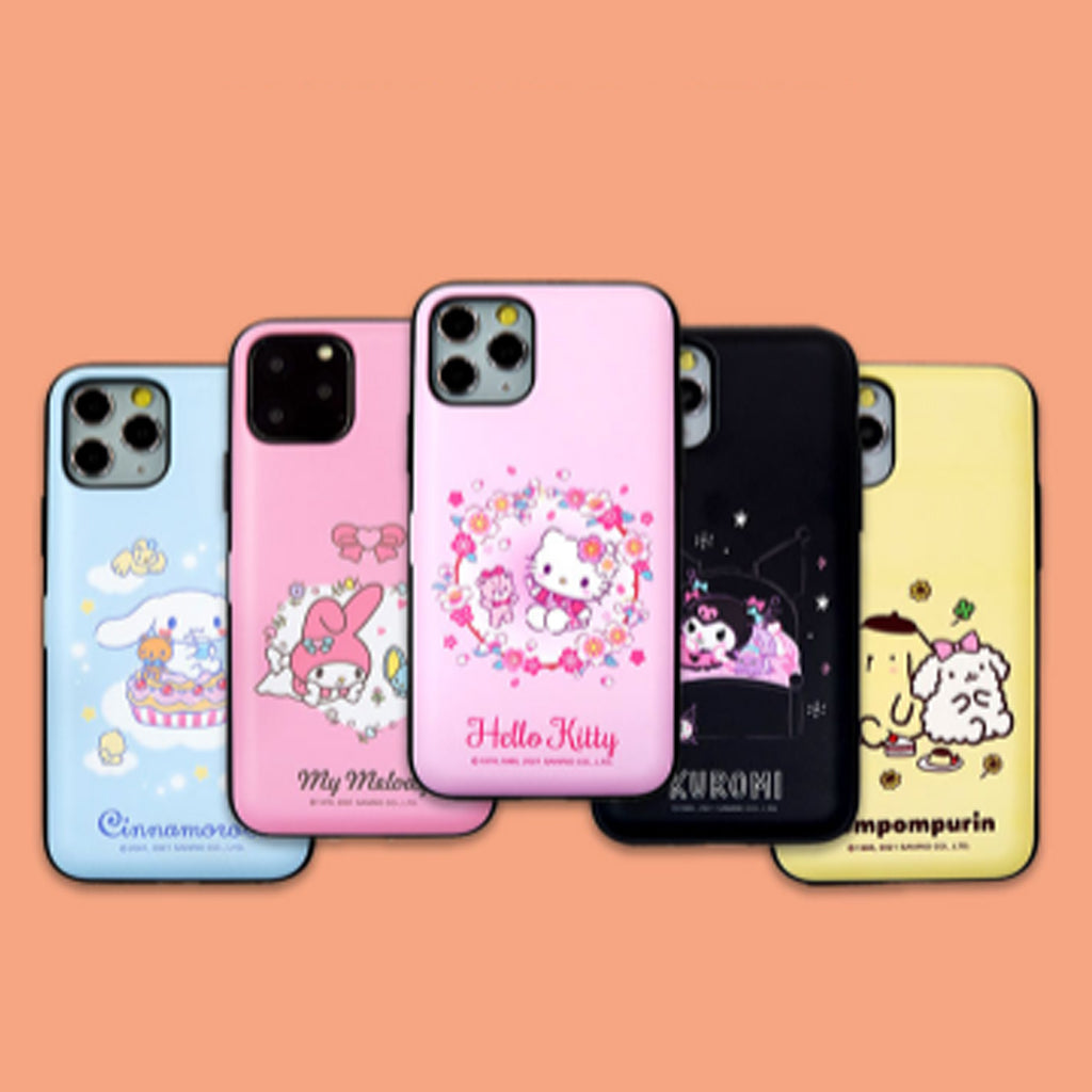 Sanrio Character Door Card Bumper Phone Case