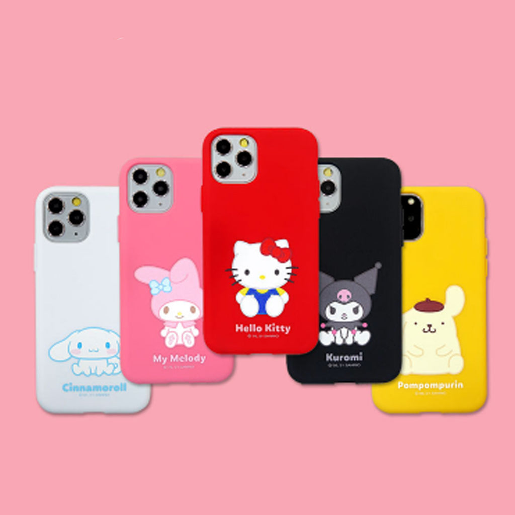 Sanrio Character Color Jelly Phone Case