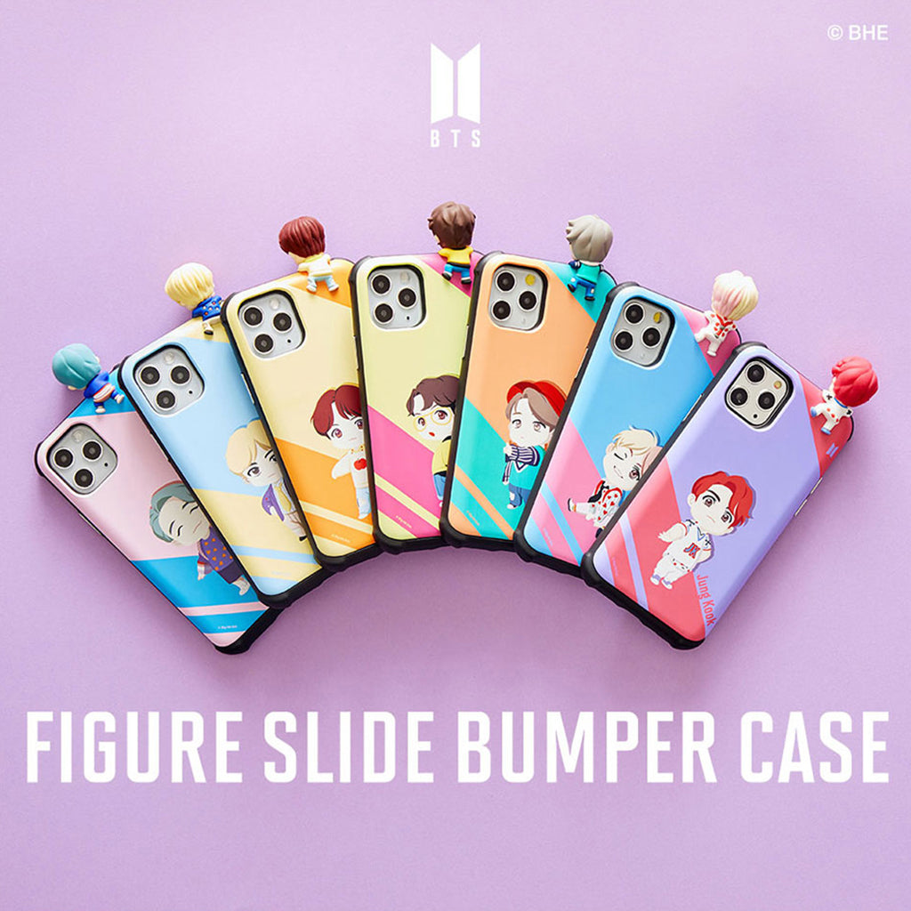 BTS Character Figure Slide Card Bumper Phone Case