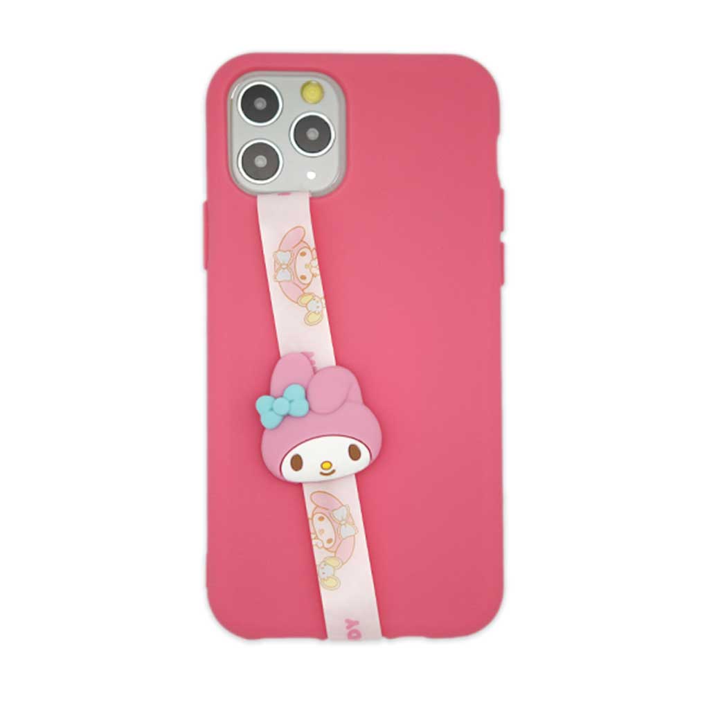 Sanrio Character Figure Phone Strap Phone Loop, Phone Grip with All Smartphone cases