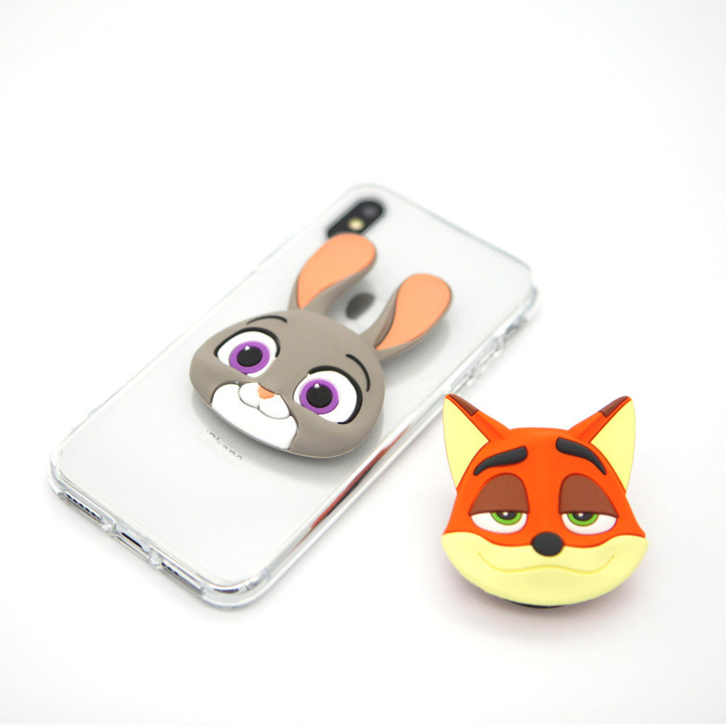 Disney Zootopia Character Figure Phone Holder Pop Tok Socket Tok Smart Tok Grip Tok