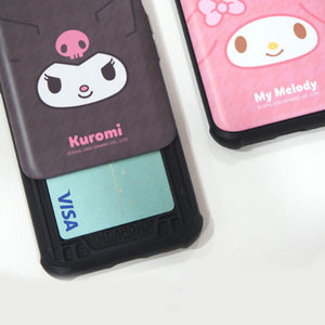 Sanrio Character Figure Slide Card Bumper Phone Case