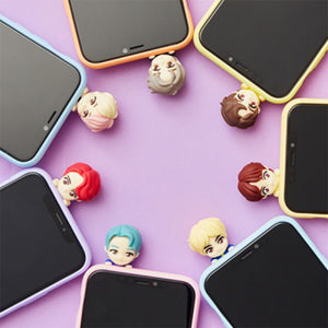 BTS Character Figure Color Jelly Phone Case