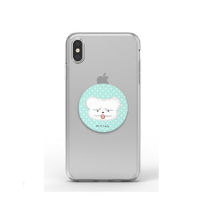 Butt Detective Character Face Phone Holder Pop Tok Socket Tok Grip Tok Smart Tok