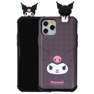 Sanrio Character Figure Slide Card Bumper Phone Case