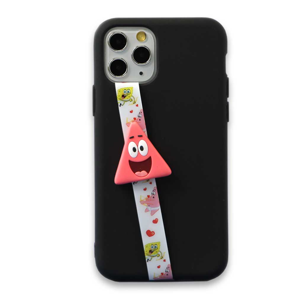 SpongeBob Character Figure Phone Strap Phone Loop, Phone Grip with All Smartphone cases