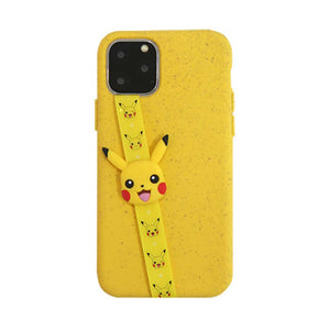 Pokemon Character Figure Phone Strap Phone Loop, Phone Grip with All Smartphone cases