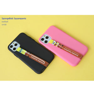 SpongeBob Character Phone Strap Phone Loop, Phone Grip with All Smartphone cases