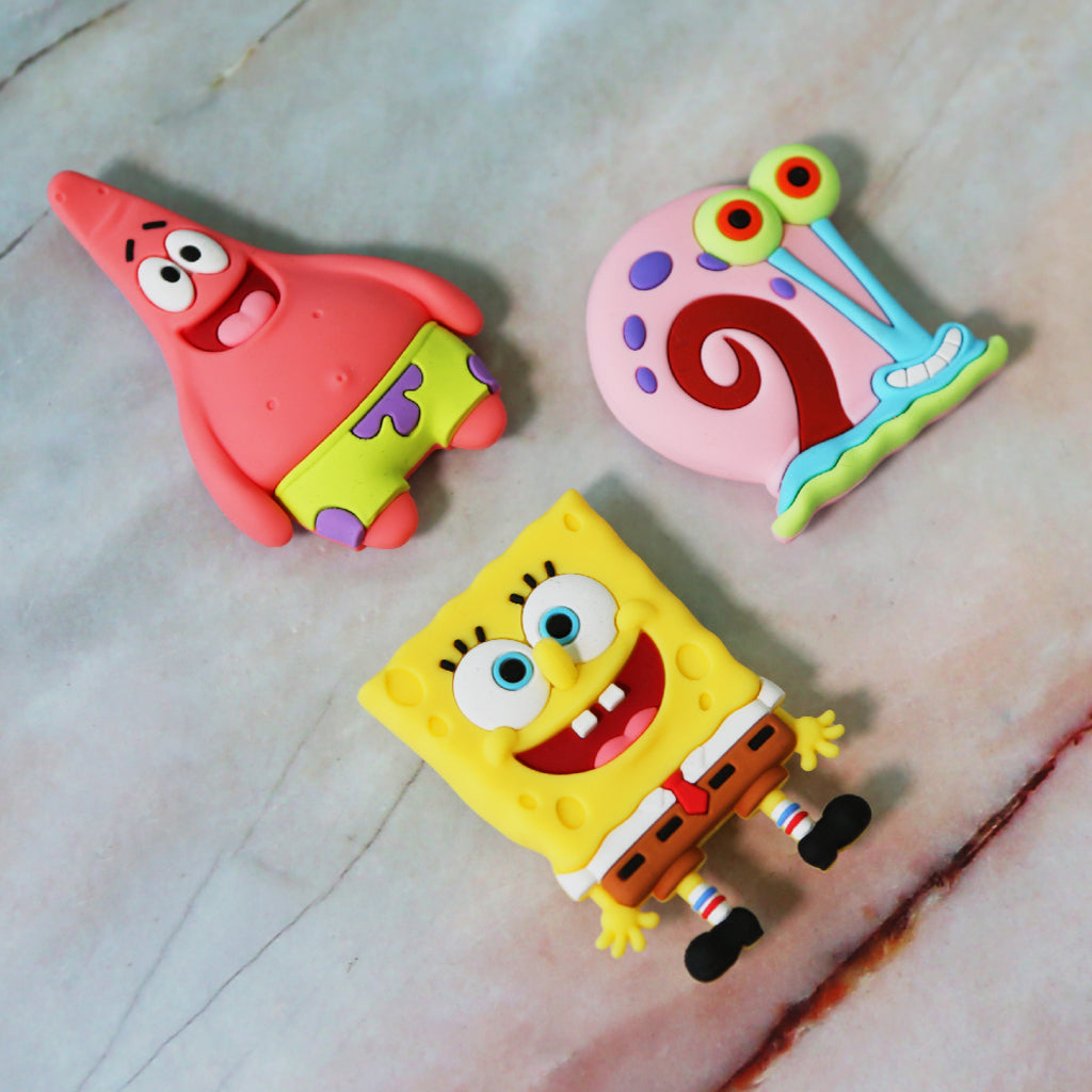 SpongeBob Character Figure Phone Holder Pop Tok Socket Tok Smart Tok Grip Tok