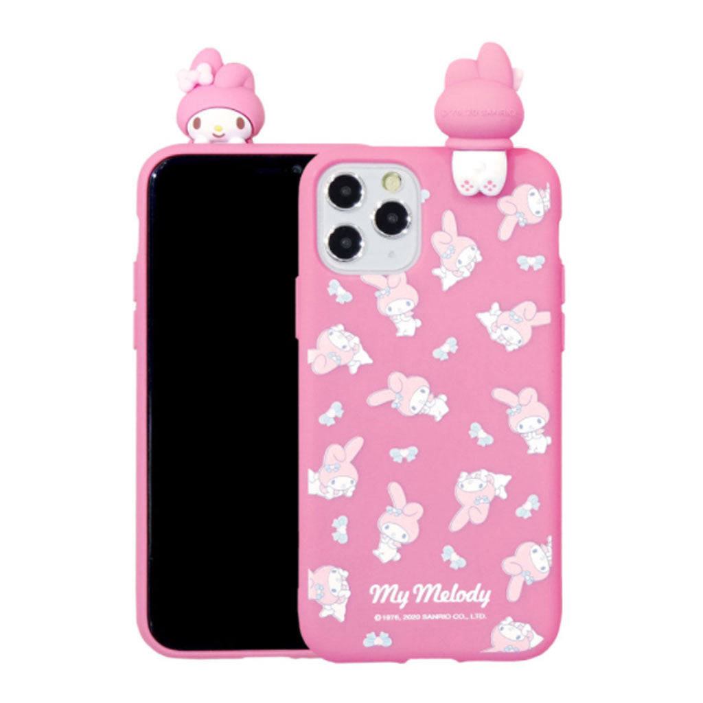 Sanrio Character Figure Color Jelly Phone Case