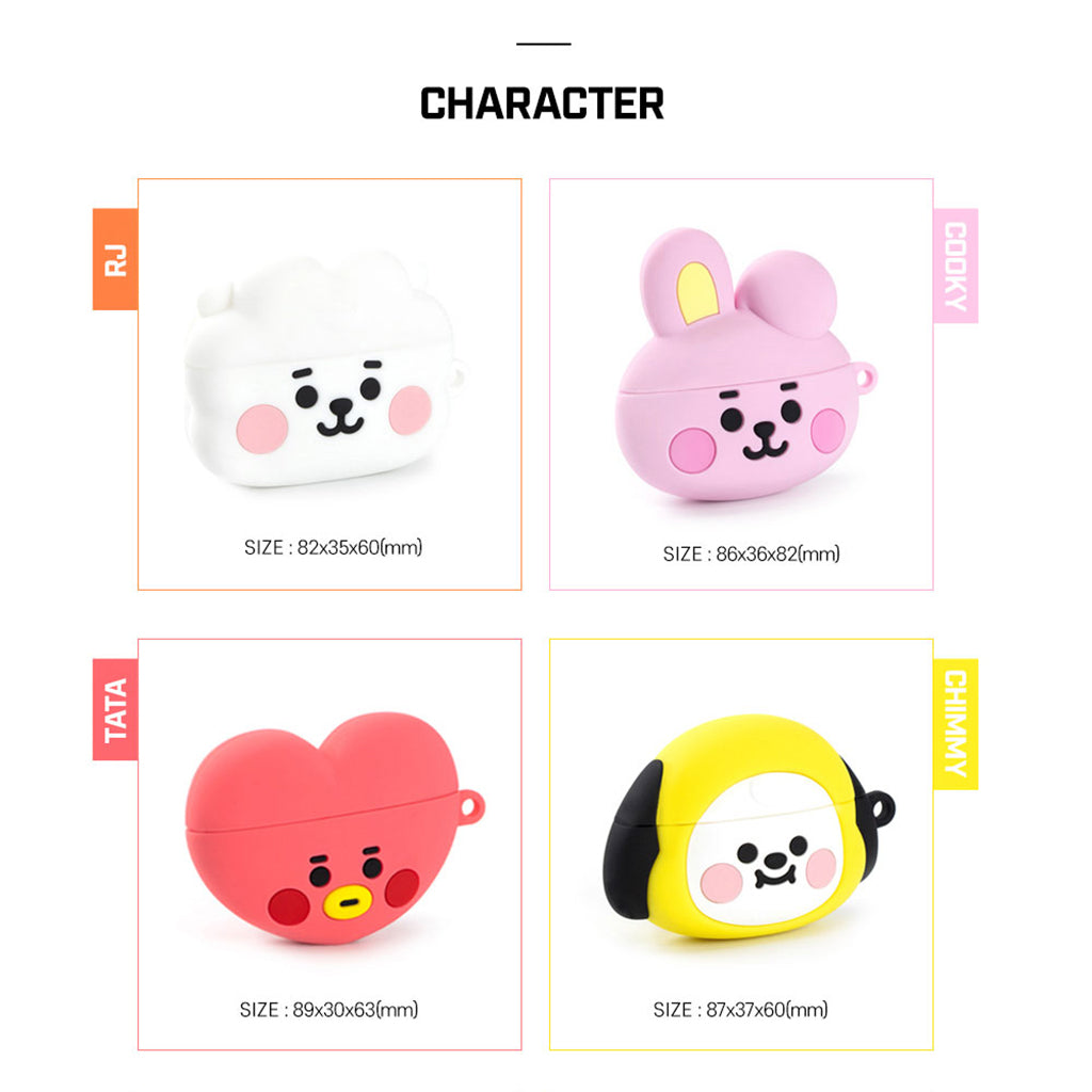 BTS BT21 Official Baby Face AIRPODS PRO Case Cover