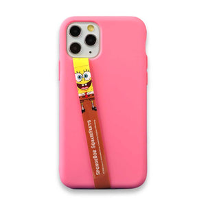 SpongeBob Character Phone Strap Phone Loop, Phone Grip with All Smartphone cases