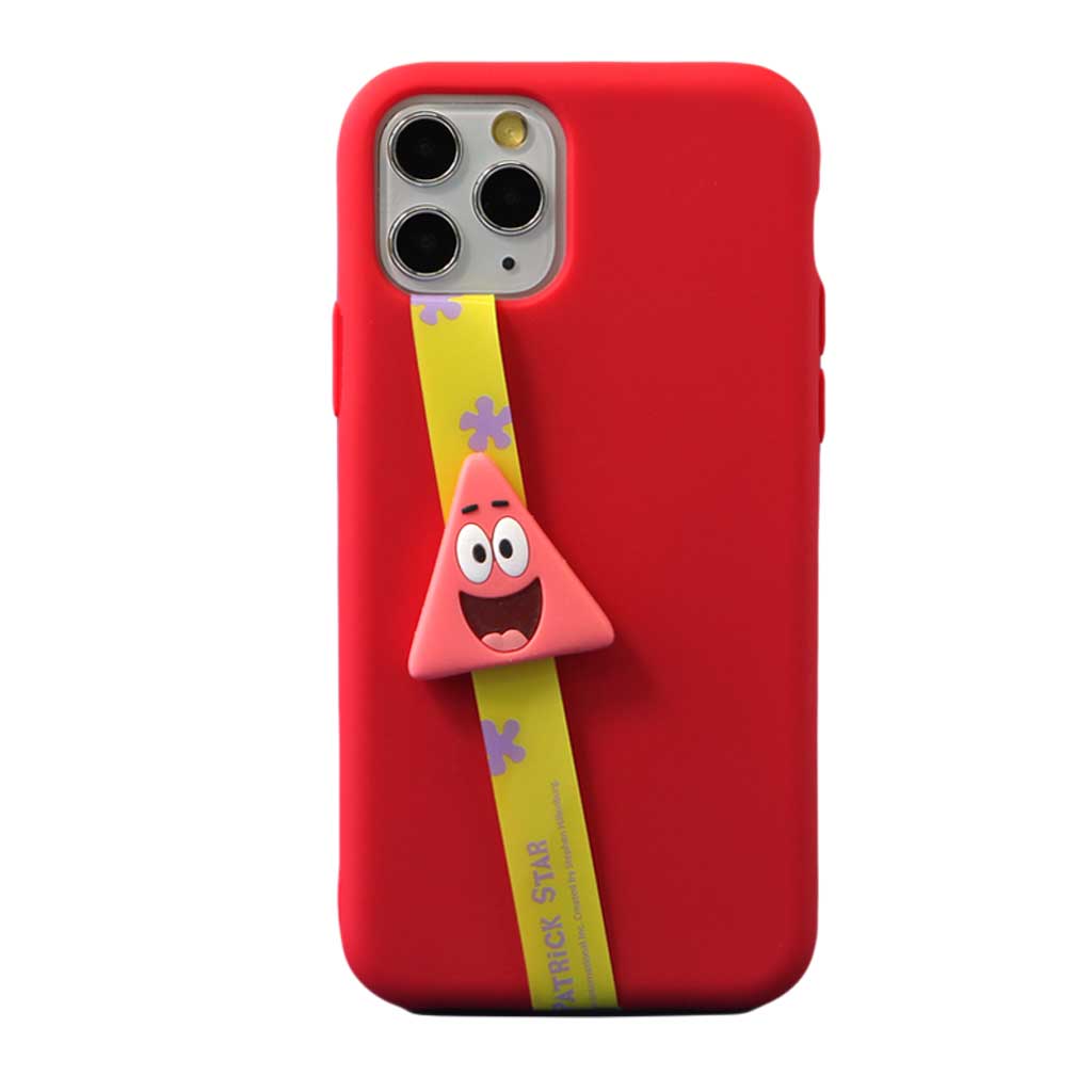 SpongeBob Character Figure Phone Strap Phone Loop, Phone Grip with All Smartphone cases