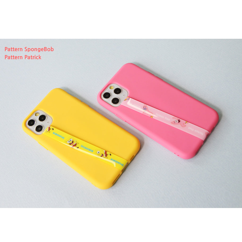 SpongeBob Character Phone Strap Phone Loop, Phone Grip with All Smartphone cases