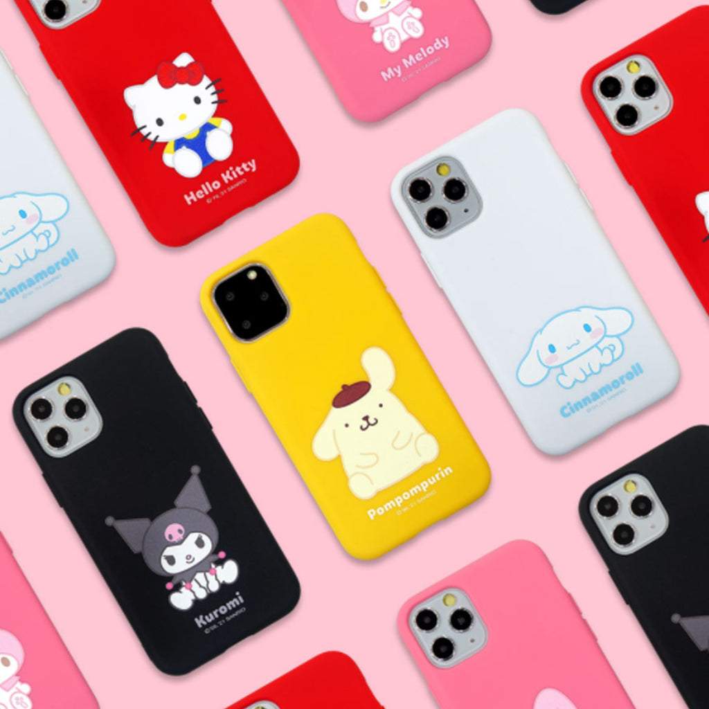 Sanrio Character Color Jelly Phone Case
