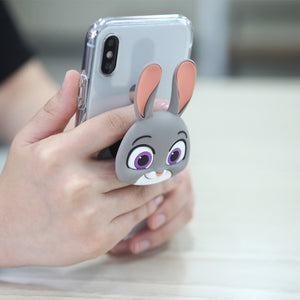 Disney Zootopia Character Figure Phone Holder Pop Tok Socket Tok Smart Tok Grip Tok