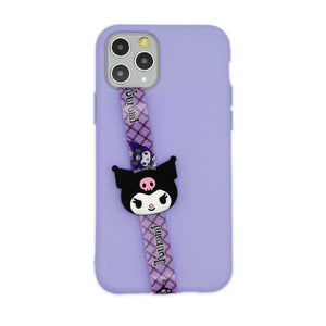 Sanrio Character Figure Phone Strap Phone Loop, Phone Grip with All Smartphone cases