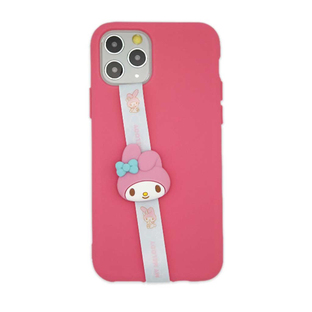 Sanrio Character Figure Phone Strap Phone Loop, Phone Grip with All Smartphone cases