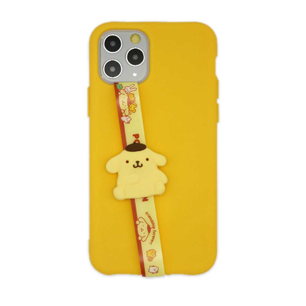 Sanrio Character Figure Phone Strap Phone Loop, Phone Grip with All Smartphone cases