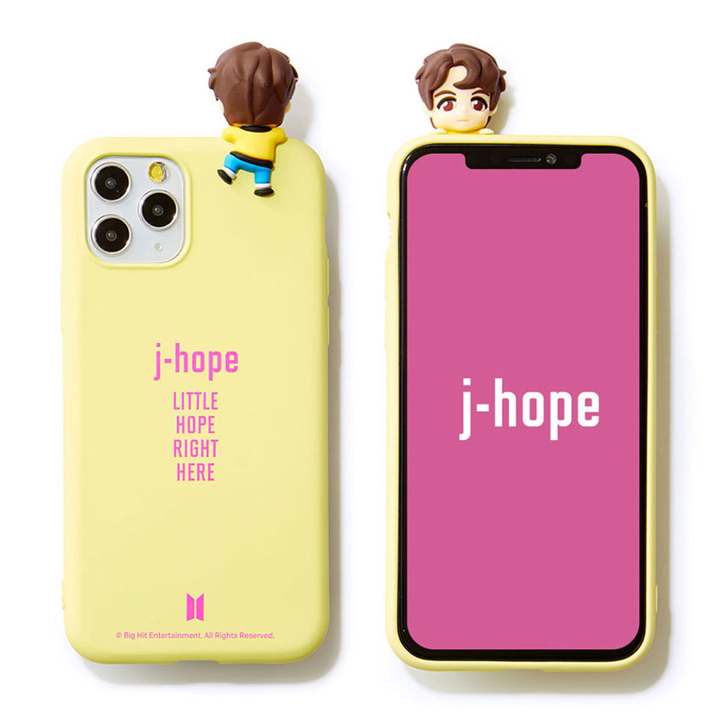 BTS Character Figure Color Jelly Phone Case