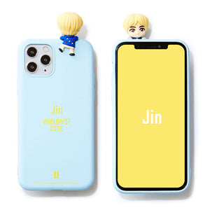 BTS Character Figure Color Jelly Phone Case