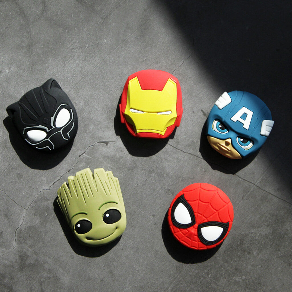 Marvel Character Face Figure Phone Holder Pop Tok Socket Tok Smart Tok Grip Tok