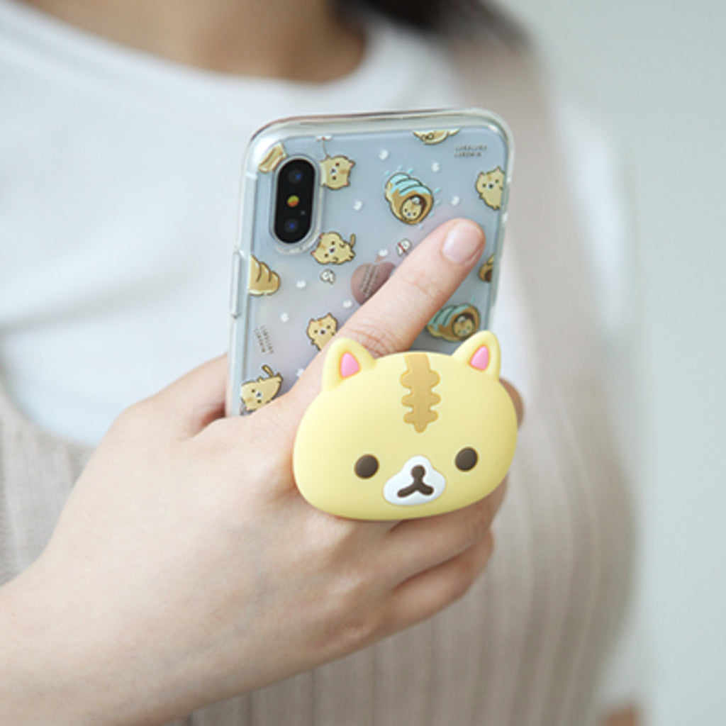 Corocoro Coronya Character Figure Phone Holder Pop Tok Socket Tok Smart Tok Grip Tok