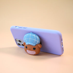 Butt Detective Character Face Figure Phone Holder Pop Tok Socket Tok Grip Tok Smart Tok