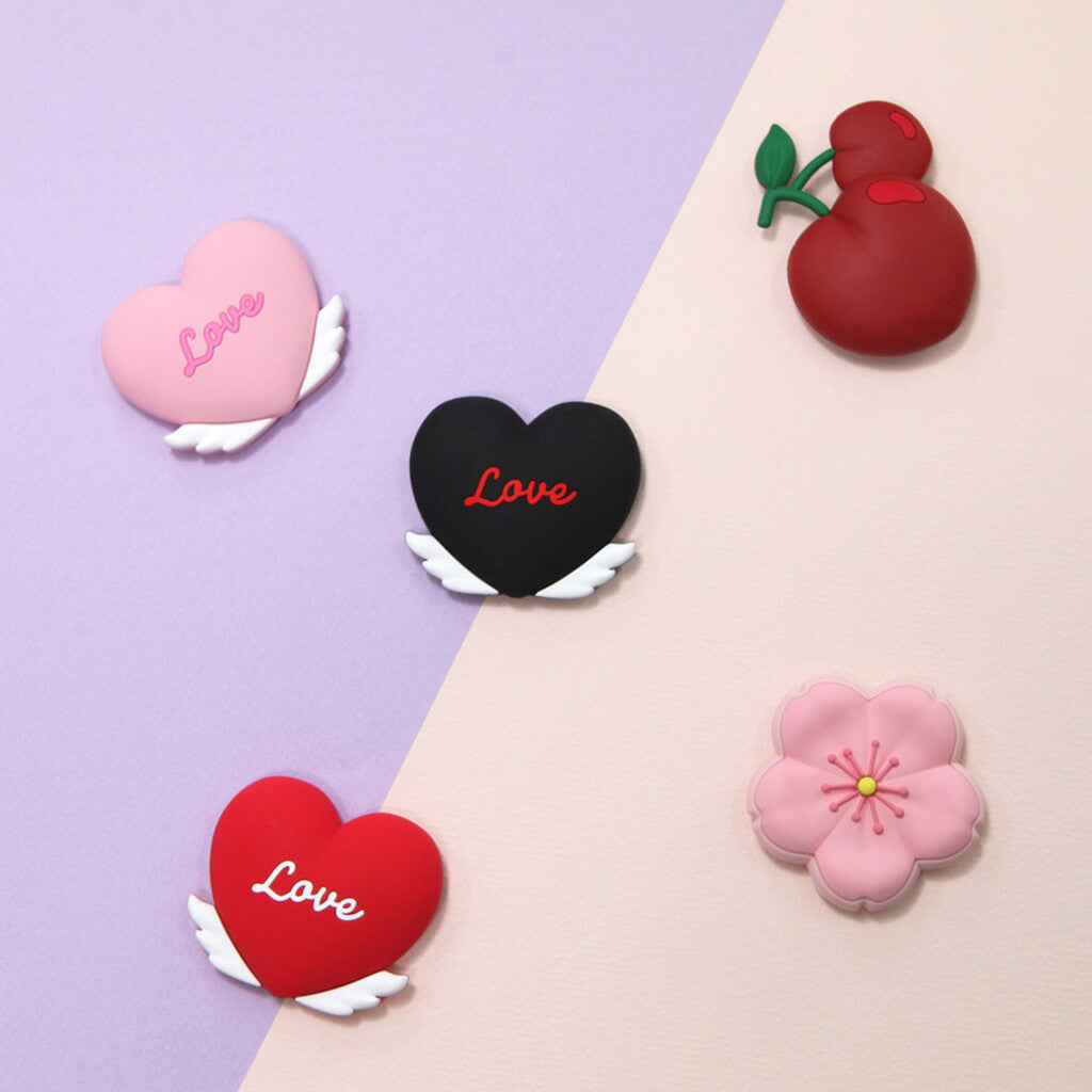 Heart Figure Phone Holder Pop Tok Socket Tok Grip Tok Smart Tok