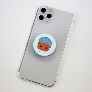 Butt Detective Character Face Phone Holder Pop Tok Socket Tok Grip Tok Smart Tok