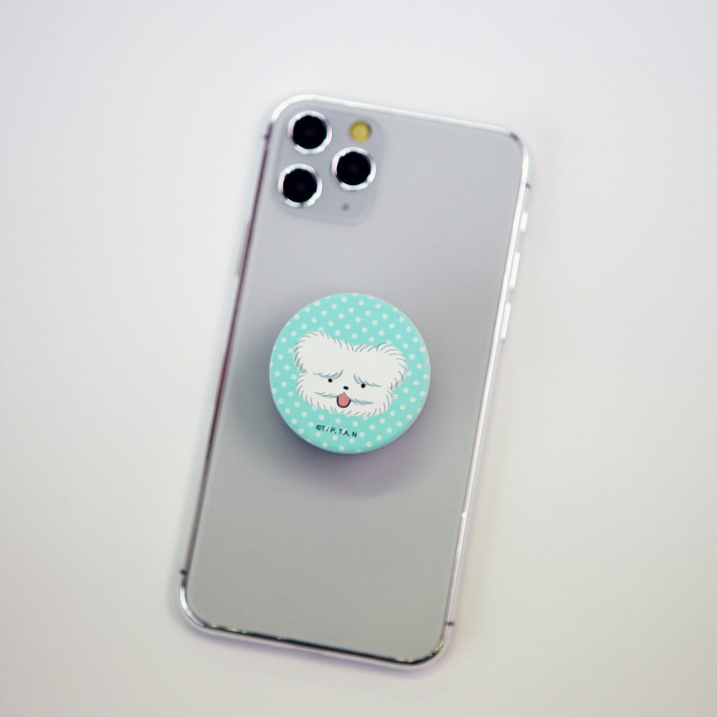 Butt Detective Character Face Phone Holder Pop Tok Socket Tok Grip Tok Smart Tok