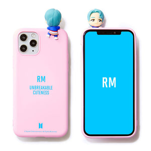 BTS Character Figure Color Jelly Phone Case