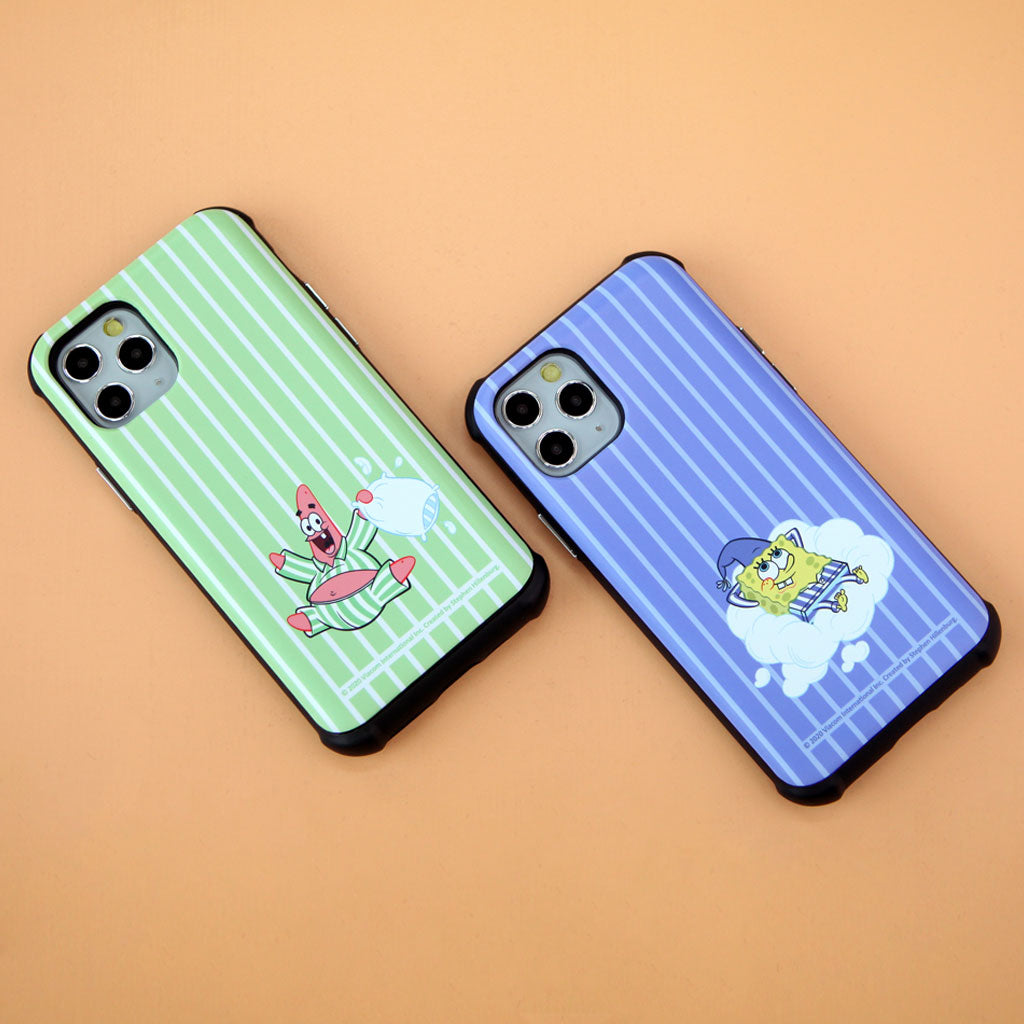 SpongeBob Character Good Night Slide Card Bumper Phone Case