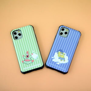 SpongeBob Character Good Night Slide Card Bumper Phone Case