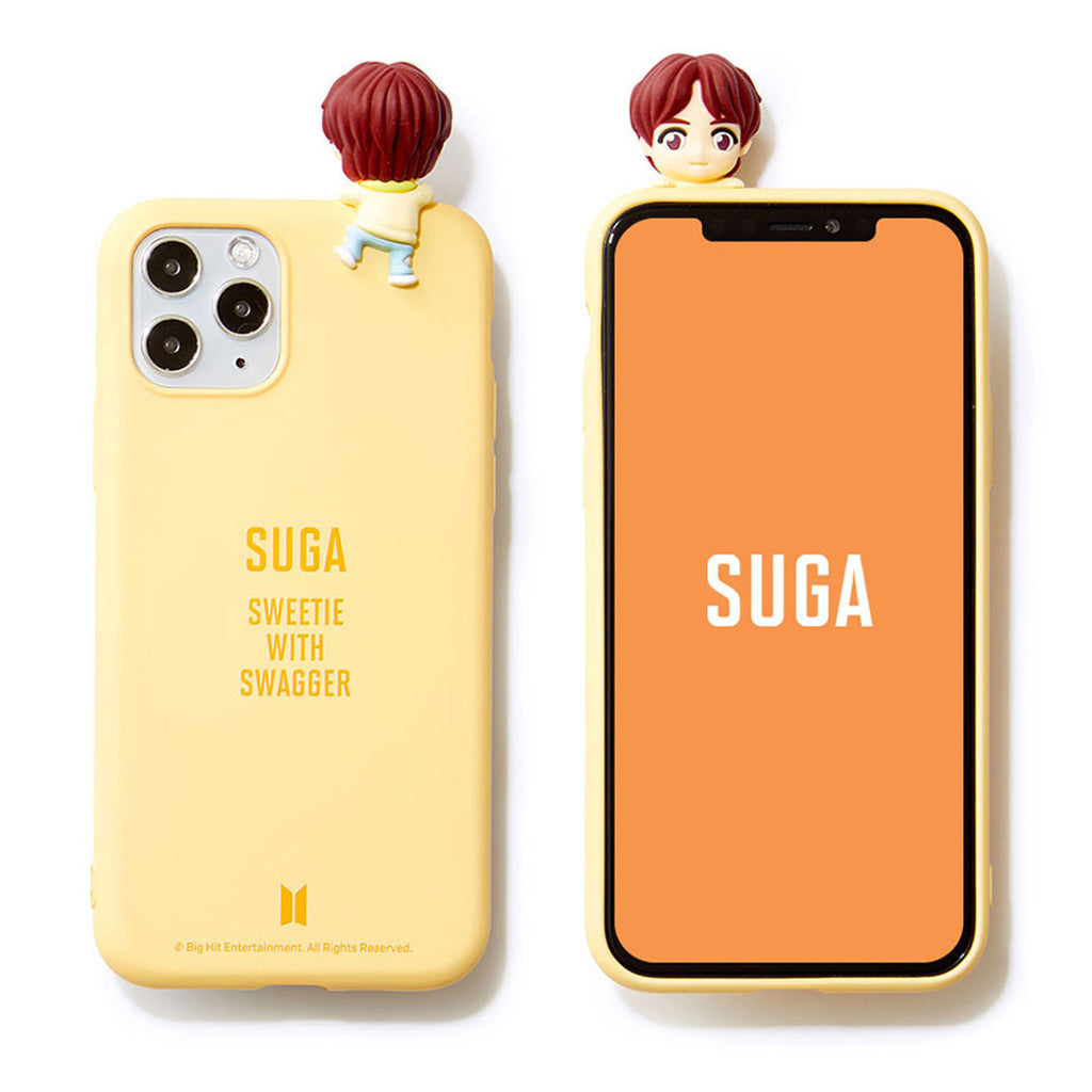 BTS Character Figure Color Jelly Phone Case