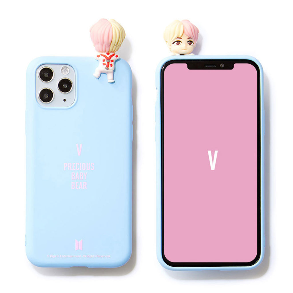 BTS Character Figure Color Jelly Phone Case